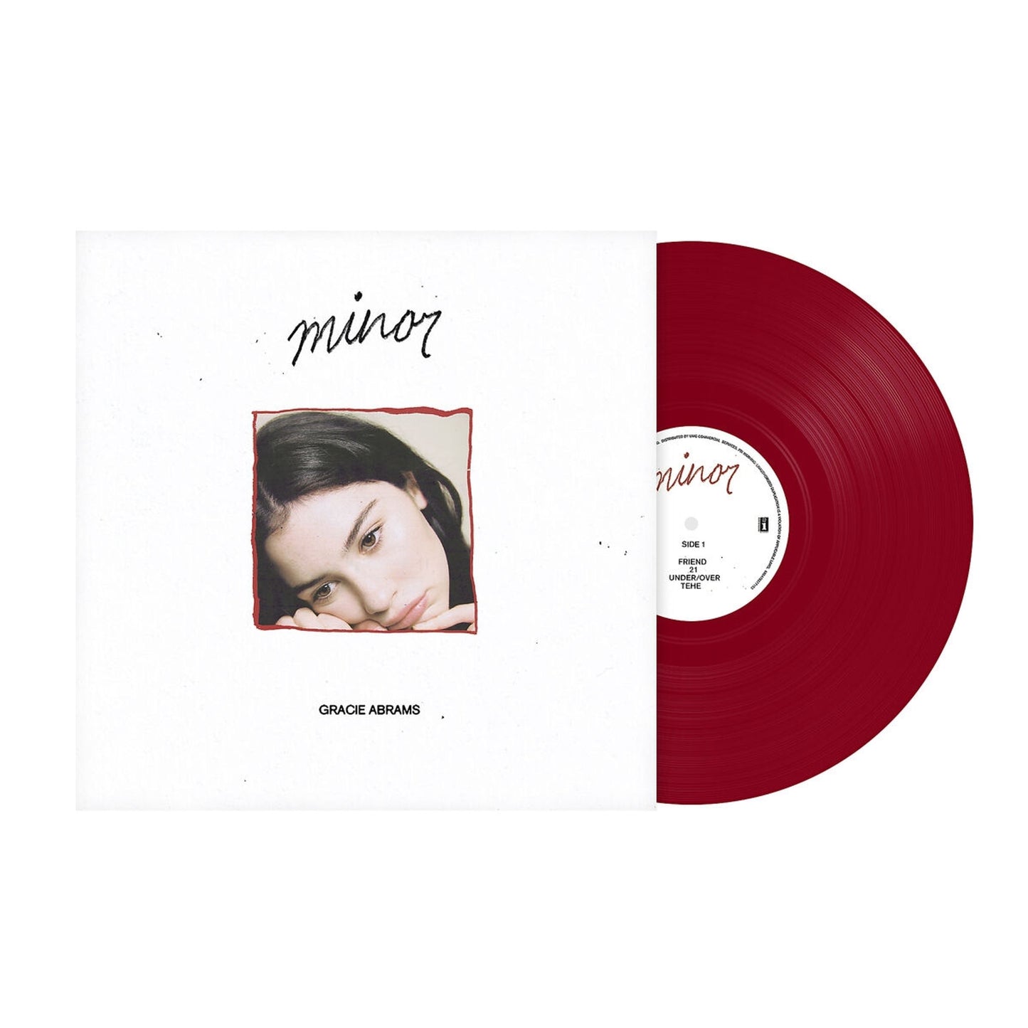 Gracie Abrams – minor - Vinilo Rojo
