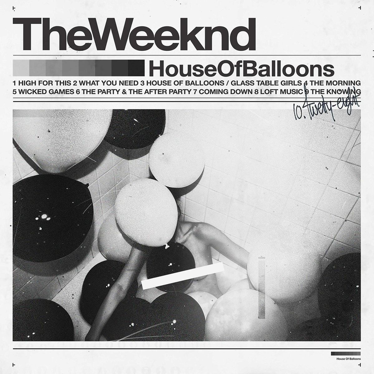 The Weeknd – House Of Balloons – 2LP Vinilo Negro