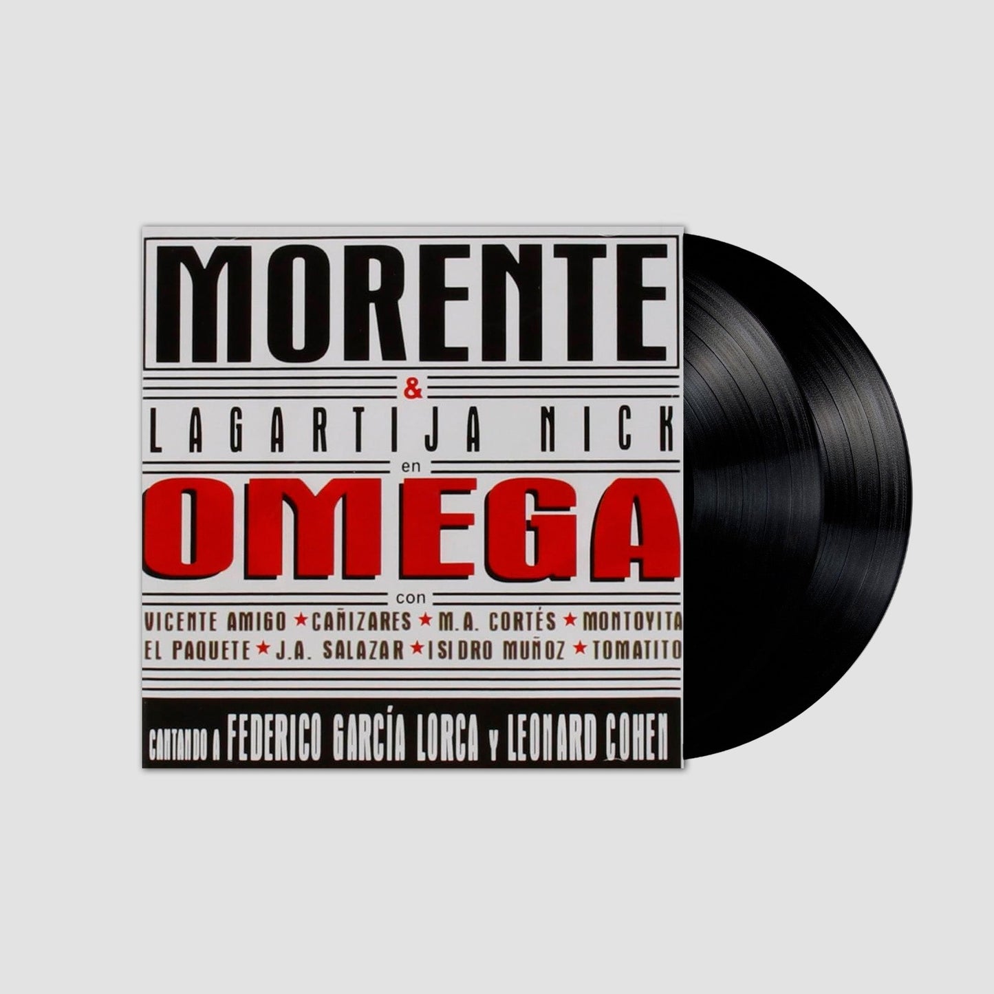 Enrique Morente Lagartija Nick Omega 20 aniversario 2LP