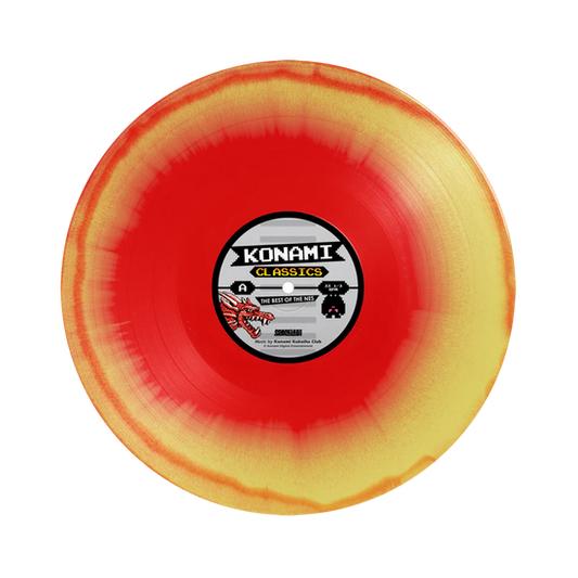 Konami Kukeiha Club – Konami Classics: The Best of the NES · Vinilo Rojo/Amarillo Swirl
