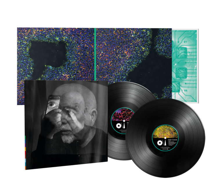 Peter Gabriel – o\i · Bright-Side Mix · 2LP negro y libreto