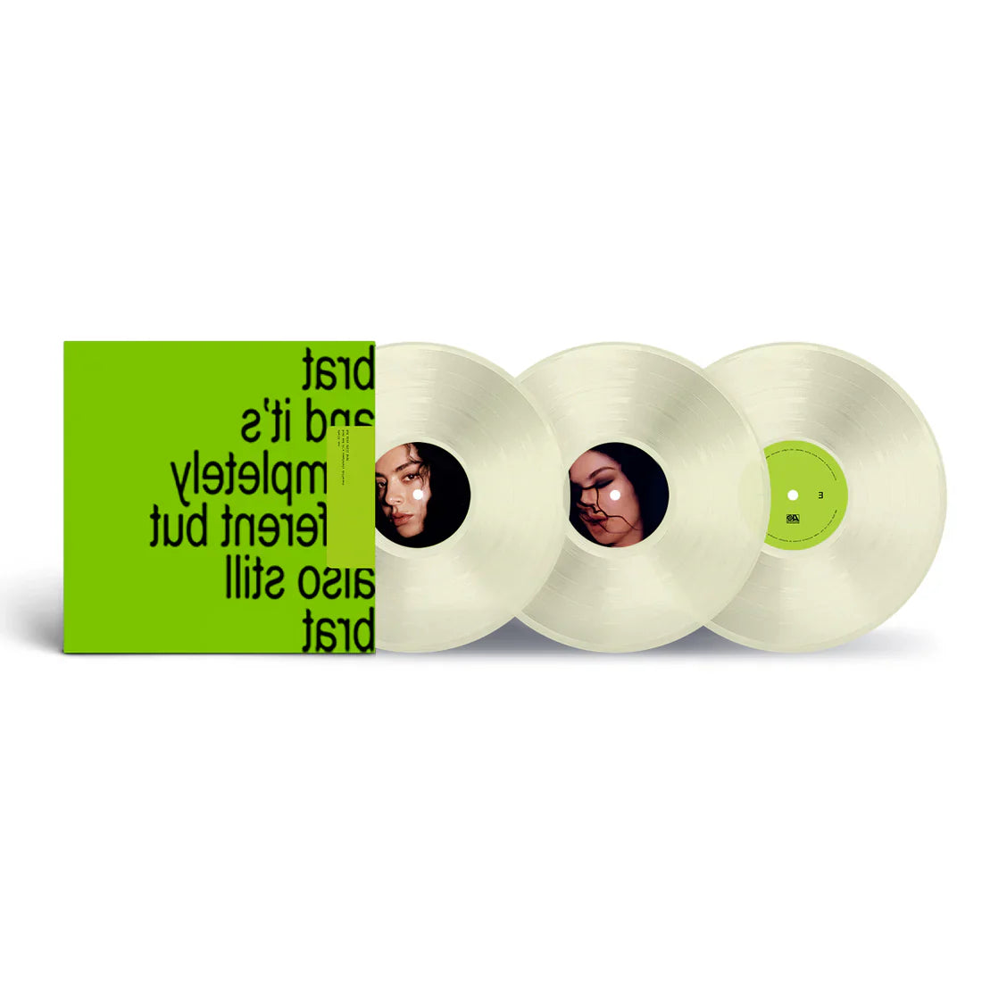 Brat and it's completely different but also still brat - Limited Milky Clear 3xVinyl