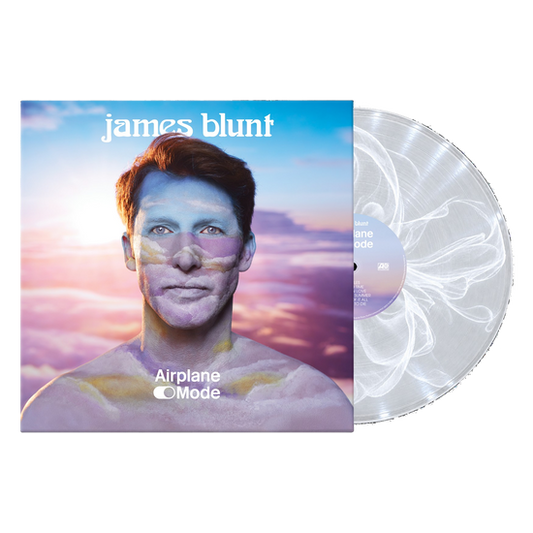 James Blunt - James Blunt - Airplane Mode en Vinilo Clear & White EcoRecord