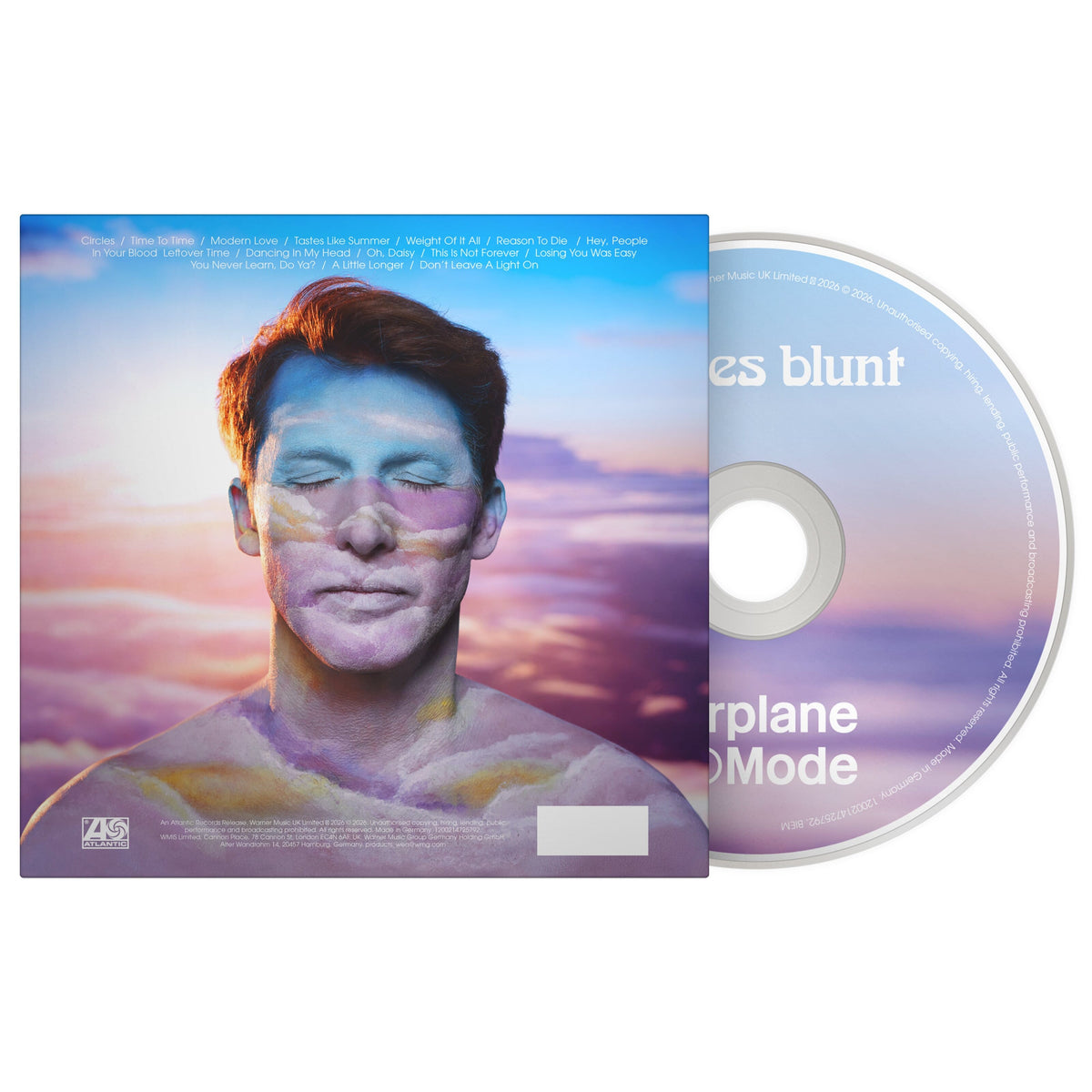James Blunt – Airplane Mode: The Red Eye Edition · CD Deluxe Softpack