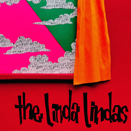 The Linda Lindas – Gotta Get Out artwork de la edición Eco Mix Naranja