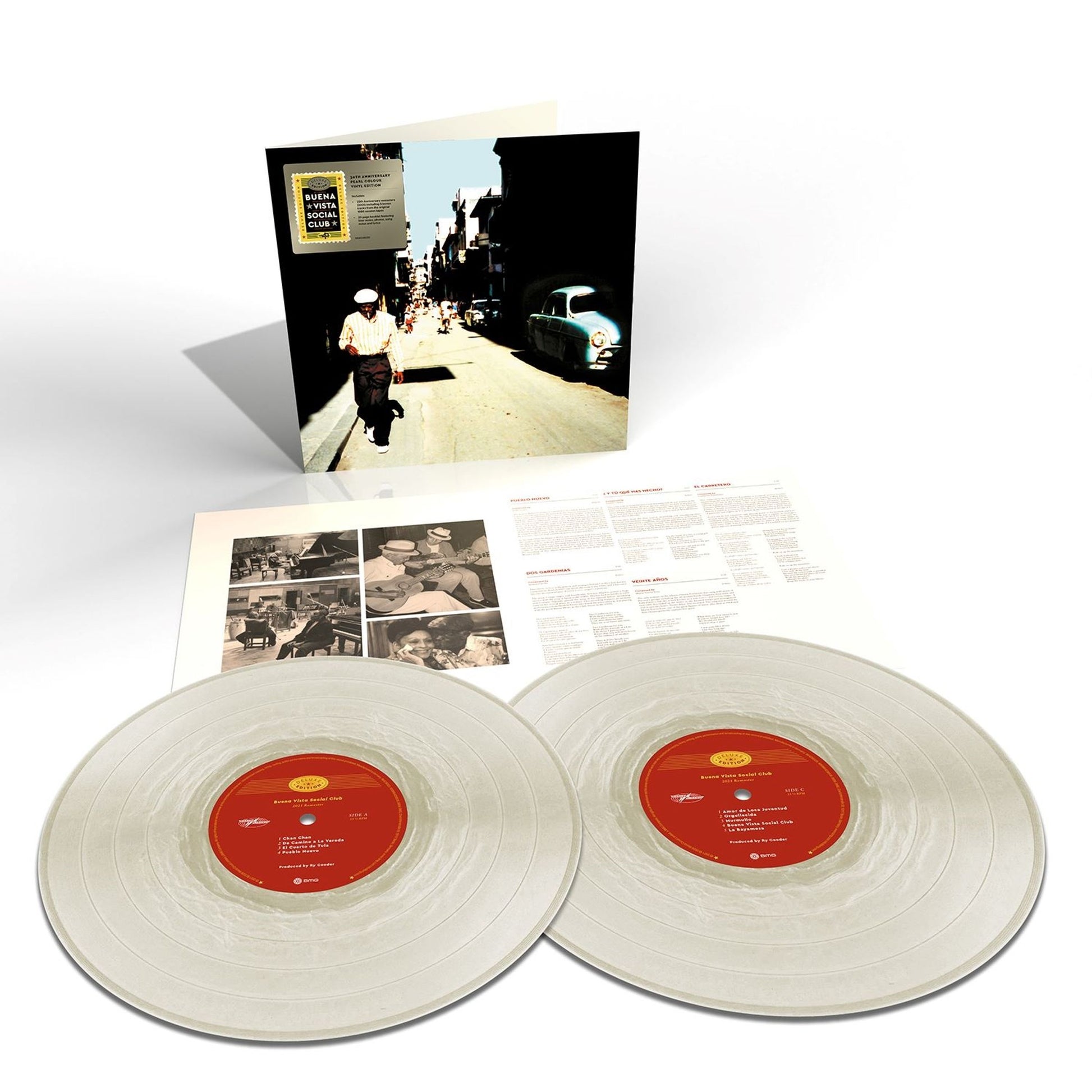 Buena Vista Social Club edición 30 aniversario en vinilo blanco perlado 2LP