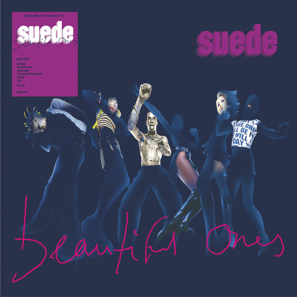 Suede – Beautiful Ones · Vinilo Morado Tyrian · EP 12”