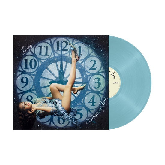 Laufey – A Matter of Time, LP Timeless Blue + single de 7 pulgadas