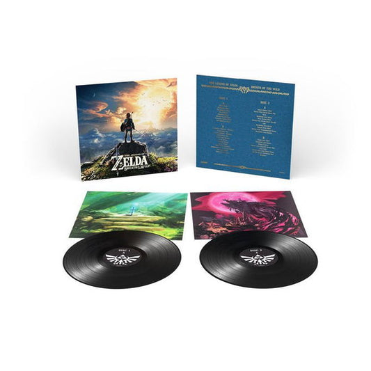 The Legend of Zelda Breath of the Wild Original Soundtrack 2LP vinilo negro