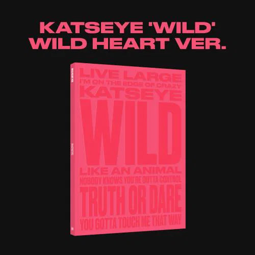 KATSEYE – WILD · CD Wild Heart Edición Internacional Exclusiva + Bonus Track (RESERVA – se envía el 14/08)