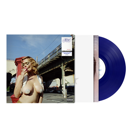 Troye Sivan – She’s The Best en vinilo Navy Blue con póster