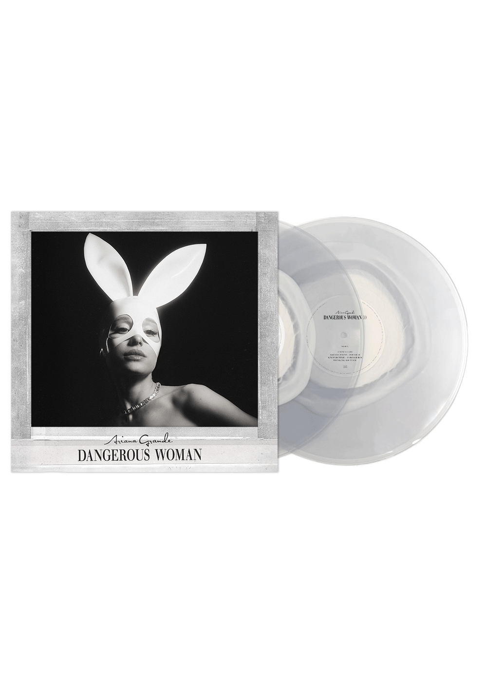 Ariana Grande – Dangerous Woman (Tenth Anniversary Edition) · Vinilo 2LP White & Clear 2026 Art