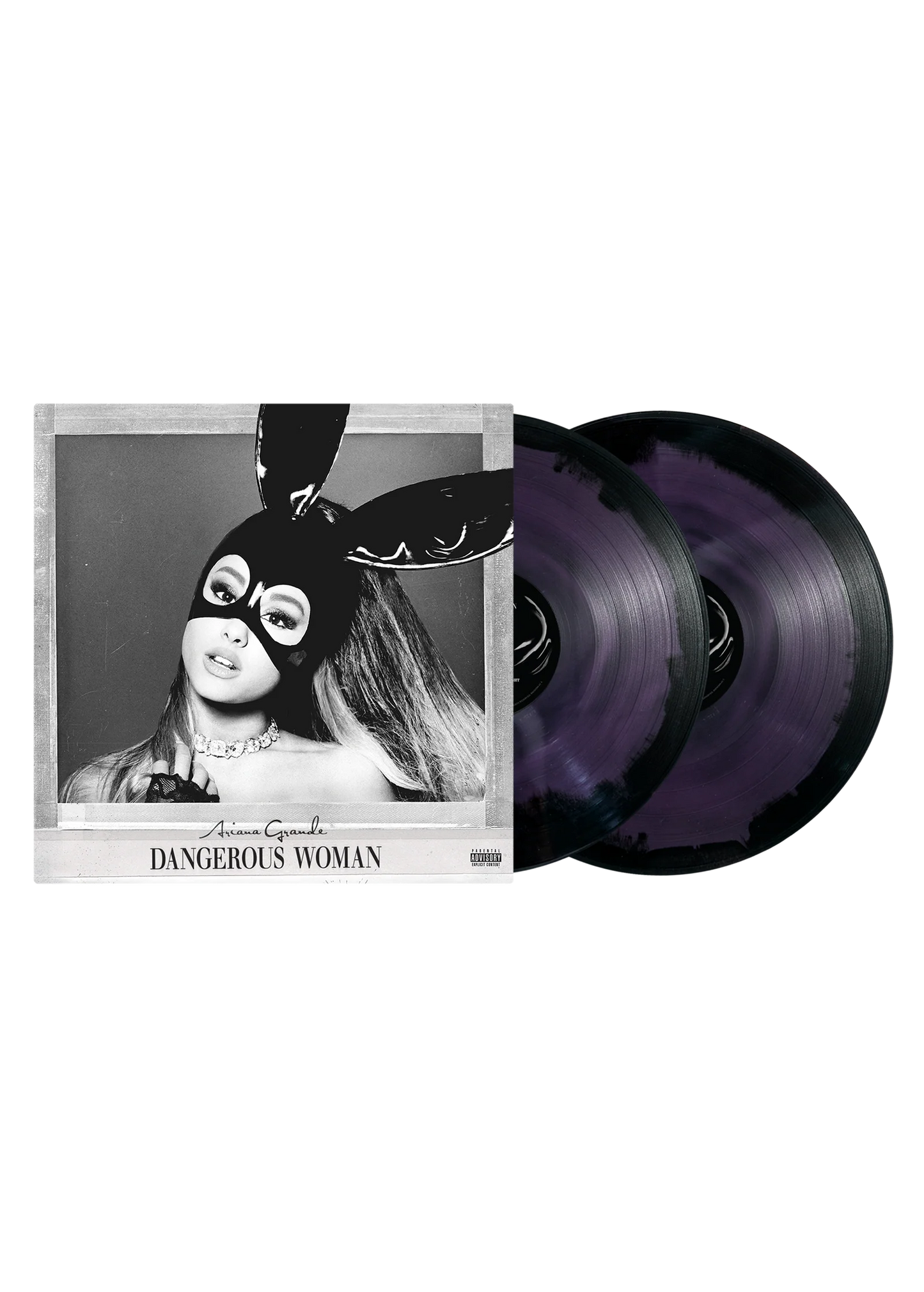 Ariana Grande - Dangerous Woman -  Purple & Black Swirl Vinyl (PREORDER SHIPS DEC 15TH)