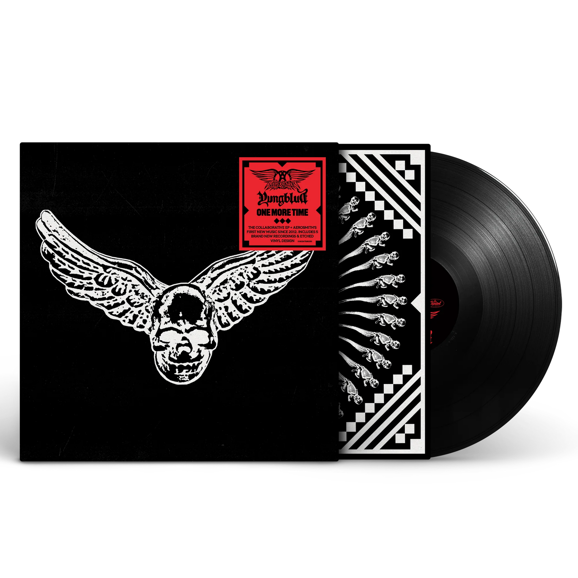 Aerosmith & YUNGBLUD – One More Time · Vinilo Negro LP