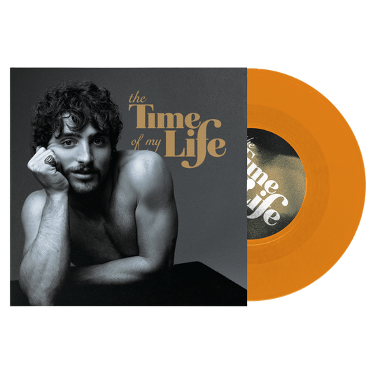 Benson Boone – The Time Of My Life en vinilo naranja de 7 pulgadas