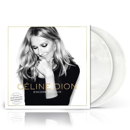 Céline Dion Encore un soir en vinilo blanco perlado 2LP