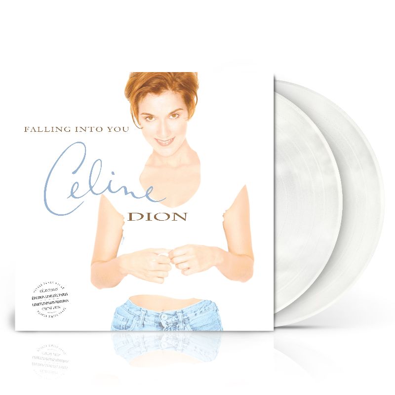 Céline Dion Falling Into You en vinilo blanco perlado 2LP