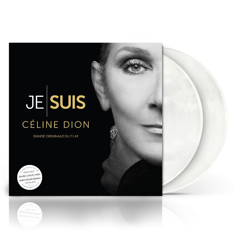 Je suis Céline Dion banda sonora original en vinilo blanco perlado 2LP