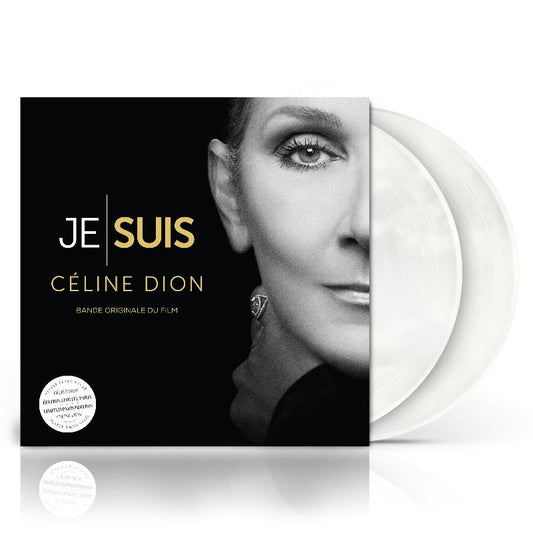 Je suis Céline Dion banda sonora original en vinilo blanco perlado 2LP