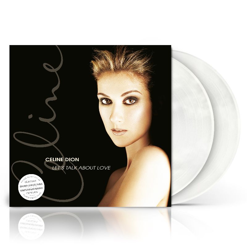 Céline Dion Let's Talk About Love en vinilo blanco perlado 2LP