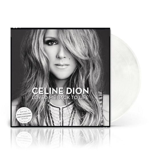 Céline Dion Loved Me Back to Life en vinilo blanco perlado LP