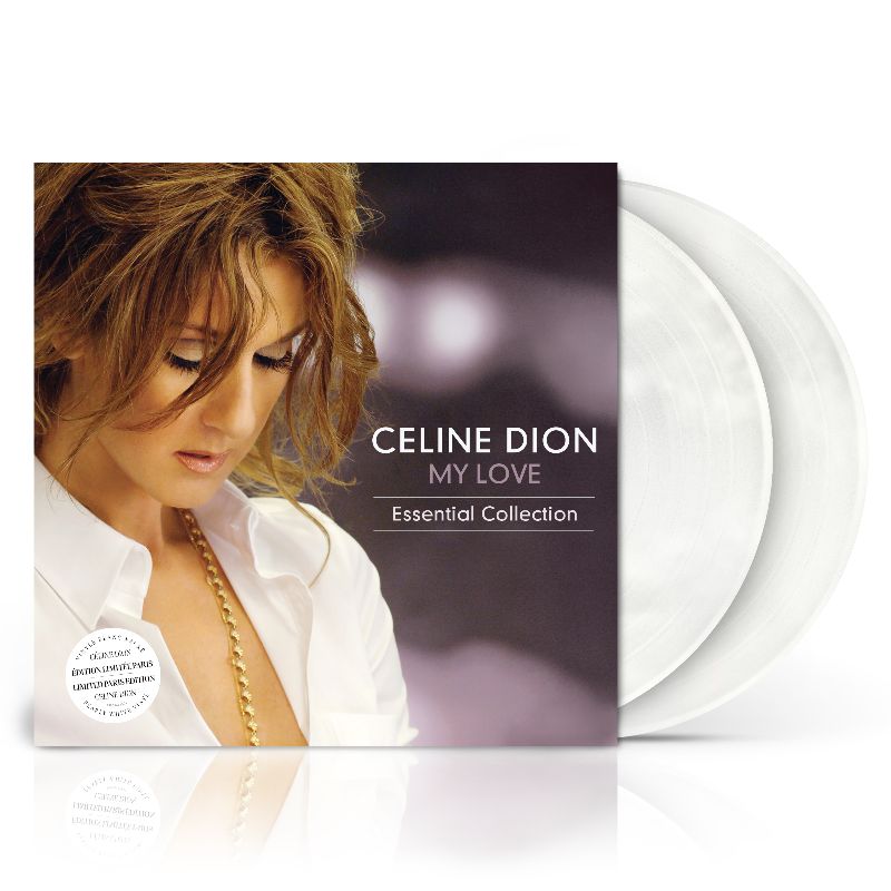 Céline Dion My Love Essential Collection en vinilo blanco perlado 2LP
