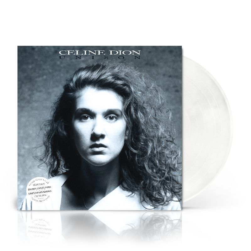 Céline Dion Unison en vinilo blanco perlado LP