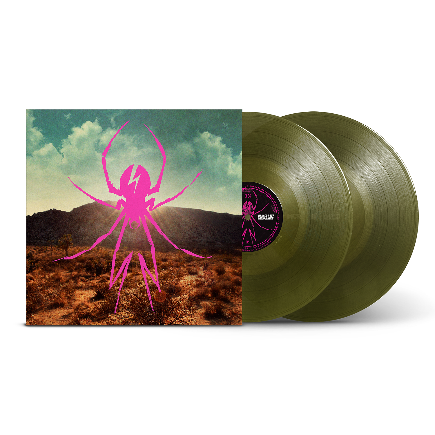 My Chemical Romance – Danger Days Deluxe Edition en vinilo 2LP Green Sludge