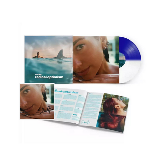 Radical Optimism - Limited Blue/White Split Vinyl with Handsigned Print