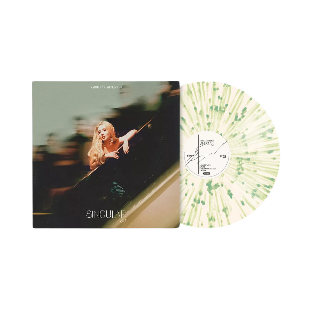 Singular Act I- Limited  Bone w/ Olive Green Splatter Vinyl