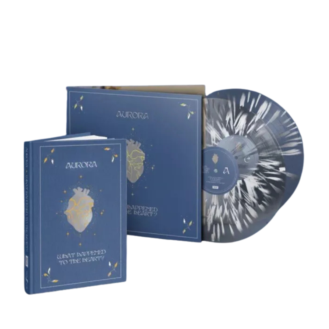 What Happened to the Heart - Limited Clear and Grey Splatter Bundle Vinyl