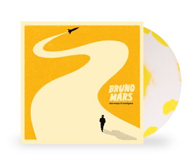 Bruno Mars – Doo-Wops & Hooligans - Vinilo White Yellow Dots