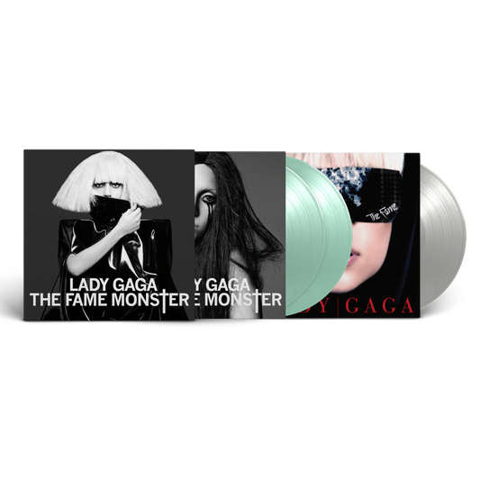 The Fame Monster - Silver and Bottle Coke Clear Vinyl