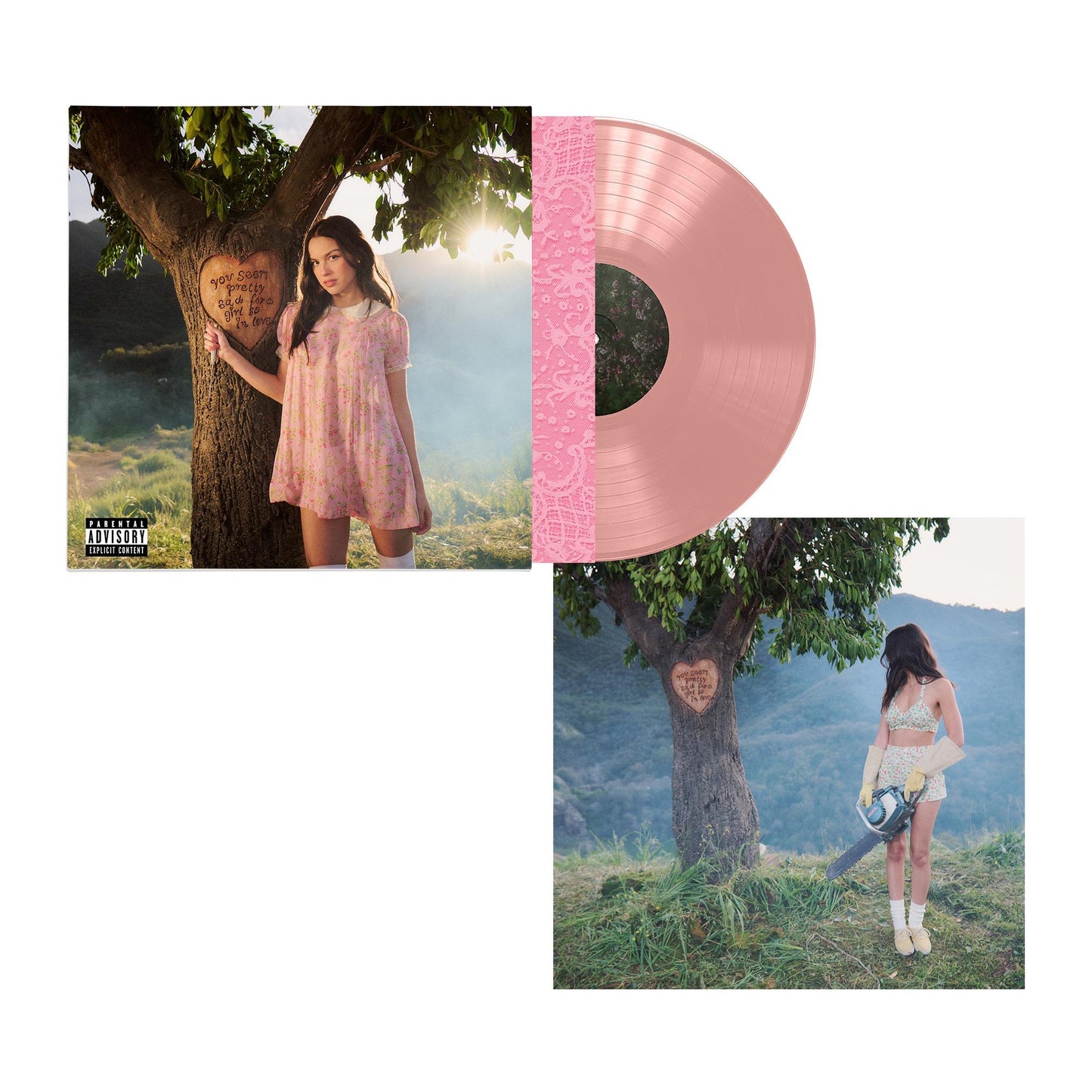 Olivia Rodrigo – You Seem Pretty Sad For A Girl So In Love · Vinilo Rosa con portada alternativa (Importado) (RESERVA - Se envía el 19/06)