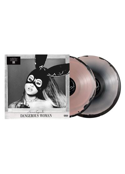 Ariana Grande – Dangerous Woman · Vinilo 2LP Pink & Black Swirl (RESERVA – se envía el 07/08)