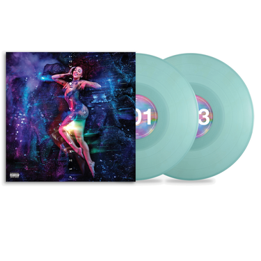 Doja Cat – Planet Her (5th Anniversary Edition) · Vinilo 2LP Translucent Light Blue (RESERVA – se envía el 01/07)