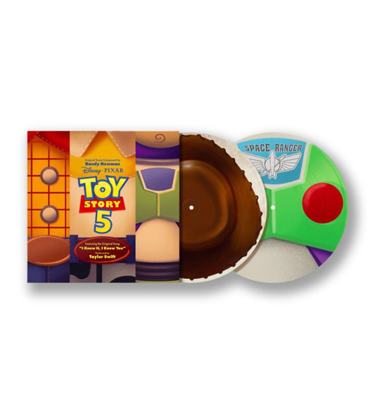 Randy Newman & Taylor Swift – Toy Story 5 (Original Motion Picture Soundtrack) · Picture Disc 2LP (RESERVA – se envía el 02/10)