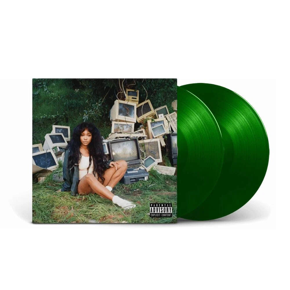 SZA – Ctrl · Vinilo Verde Translúcido 2LP