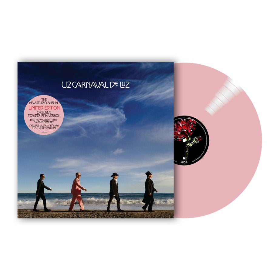 U2 – Carnaval De Luz · Vinilo Rosa Powder Rose Indie Exclusive LP (RESERVA – se envía el 13/11)