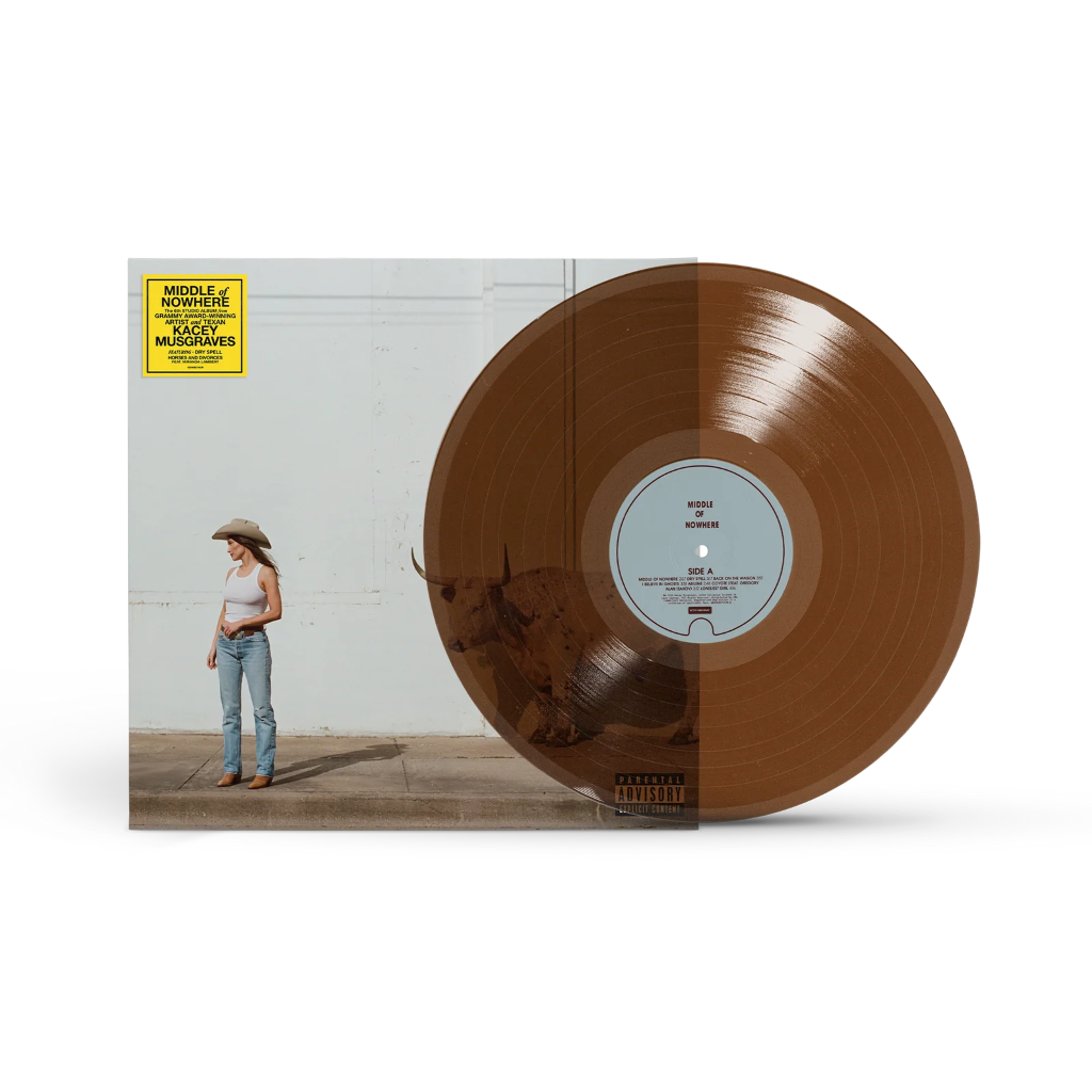 Kacey Musgraves – Middle of Nowhere en vinilo Whiskey marrón transparente