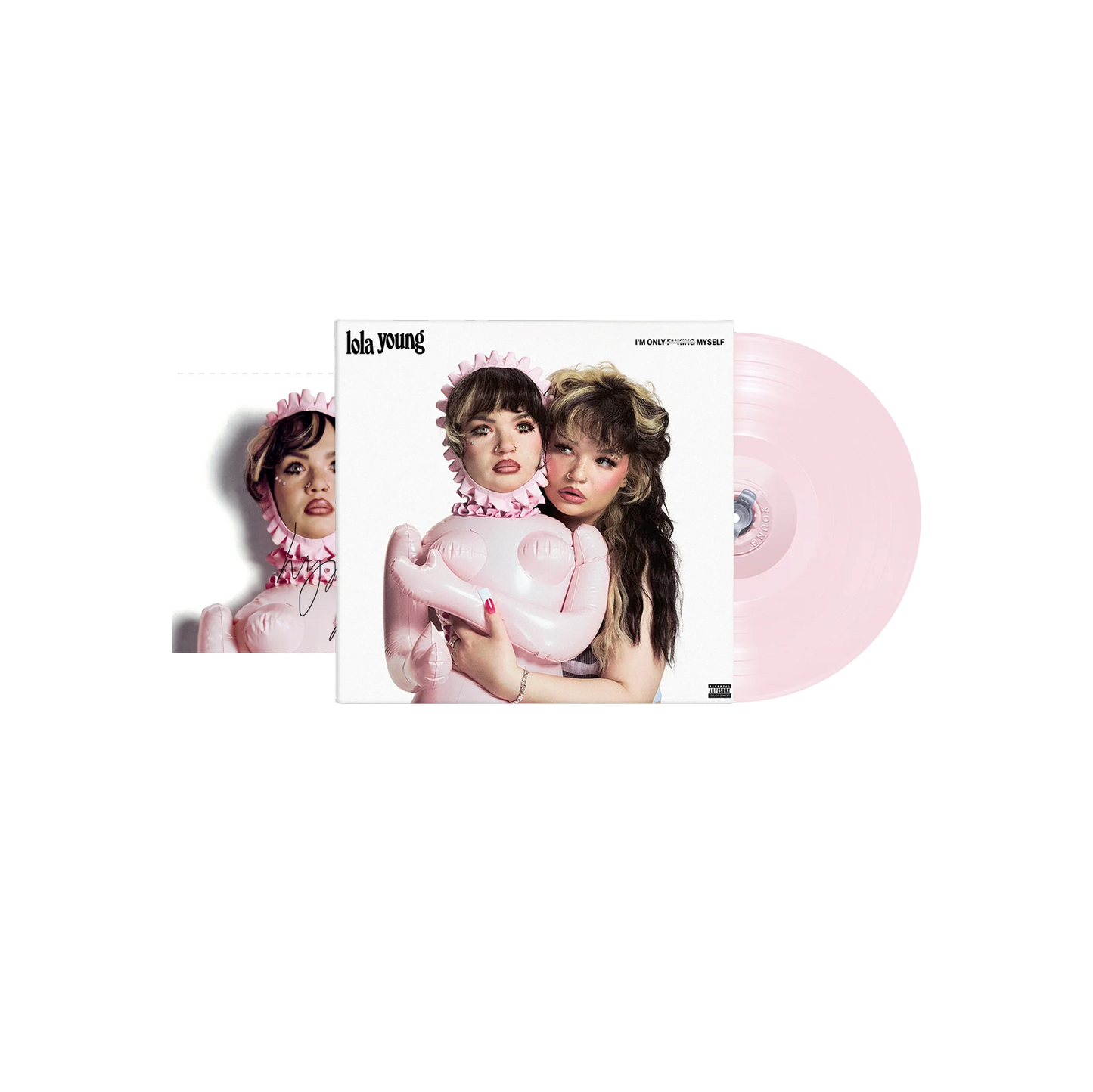 Lola Young – I'm Only F**king Myself - Pink Vinyl with Signed Print