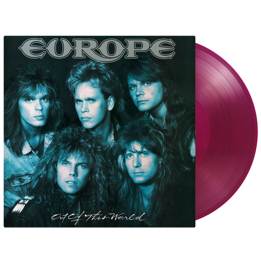 Europe – Out Of This World · Purple Vinyl · limitada y numerada