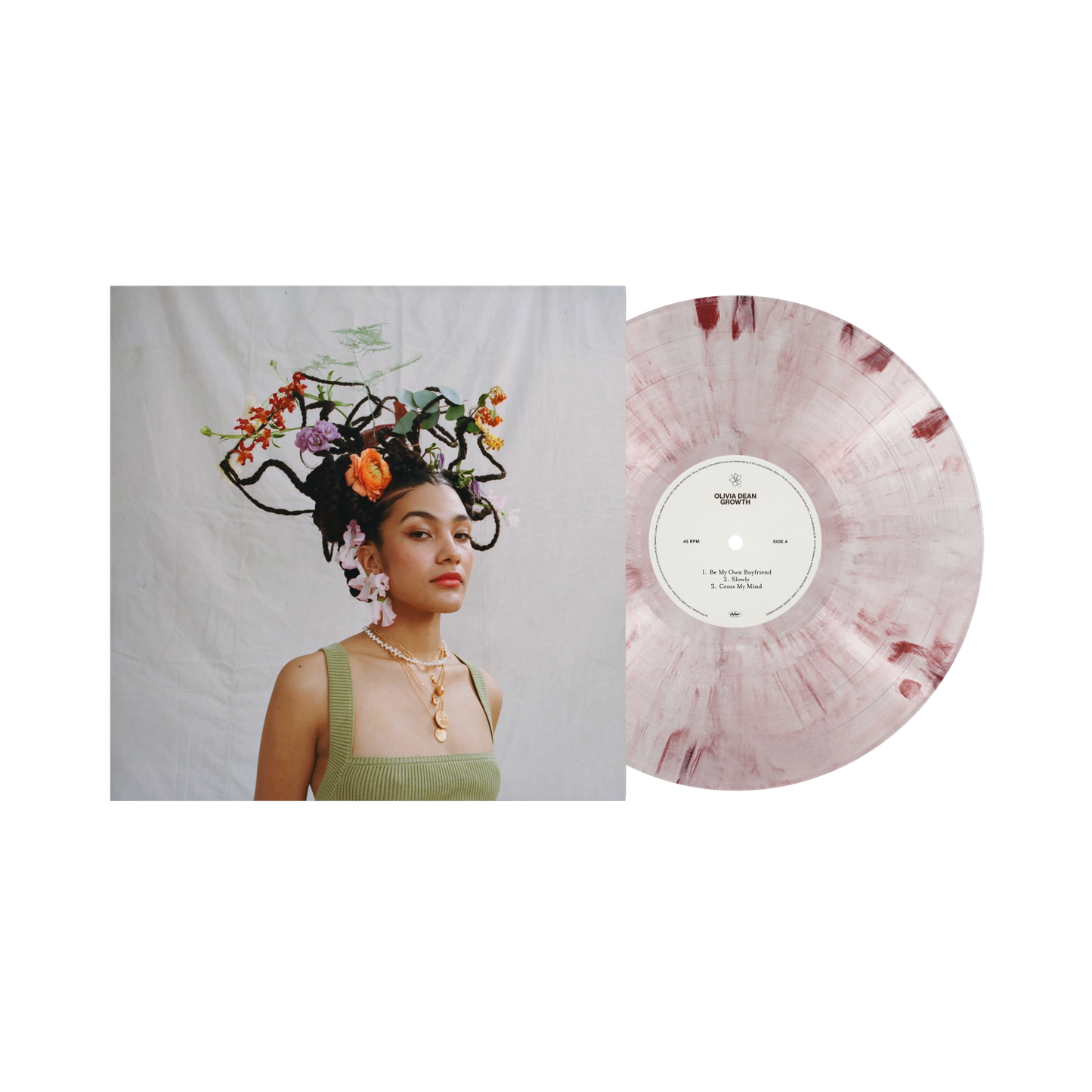 Olivia Dean – Growth EP, Vinilo 10 pulgadas Pink Marble