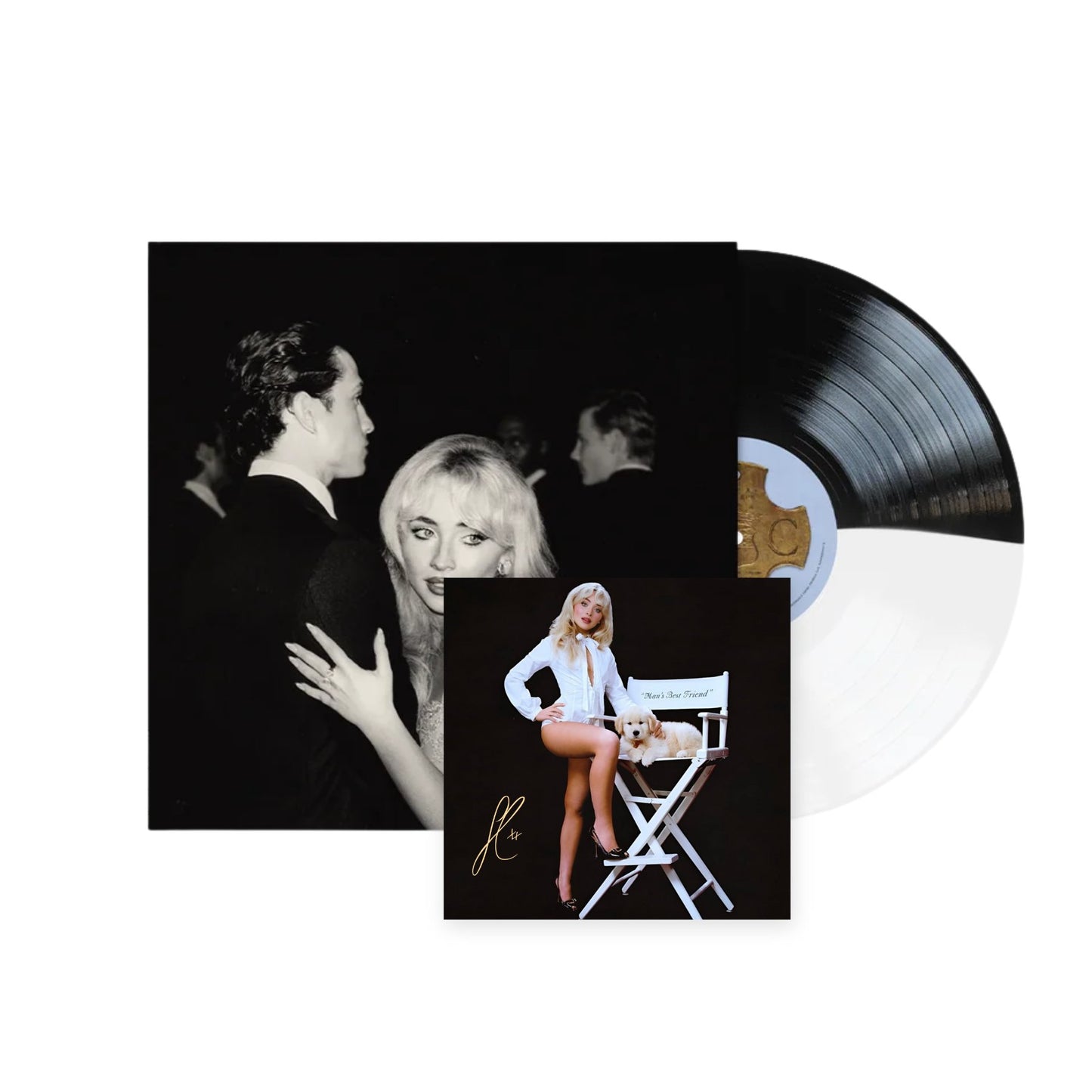 Sabrina Carpenter – Man's Best Friend [Limited Black & White Split Vinyl LP + Signed Print]