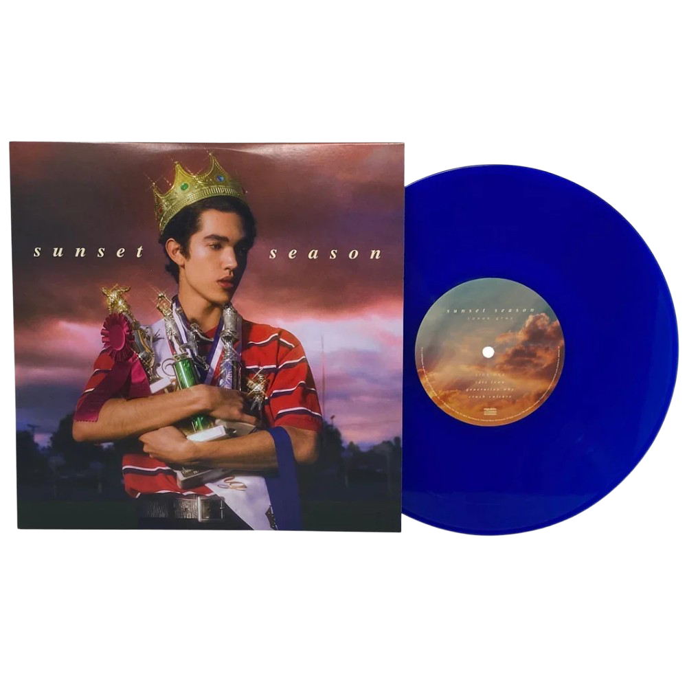 Conan Gray – Sunset Season EP en vinilo 10 pulgadas azul translúcido