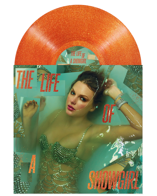 Taylor Swift - The Life of a Showgirl - Vinilo Portofino Orange Glitter