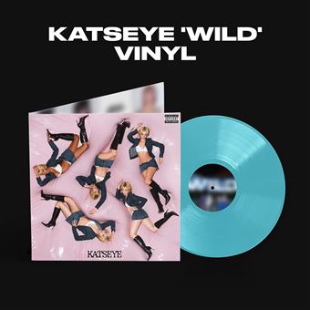 KATSEYE – WILD en vinilo Blizzard azul claro con bonus track Unloveu