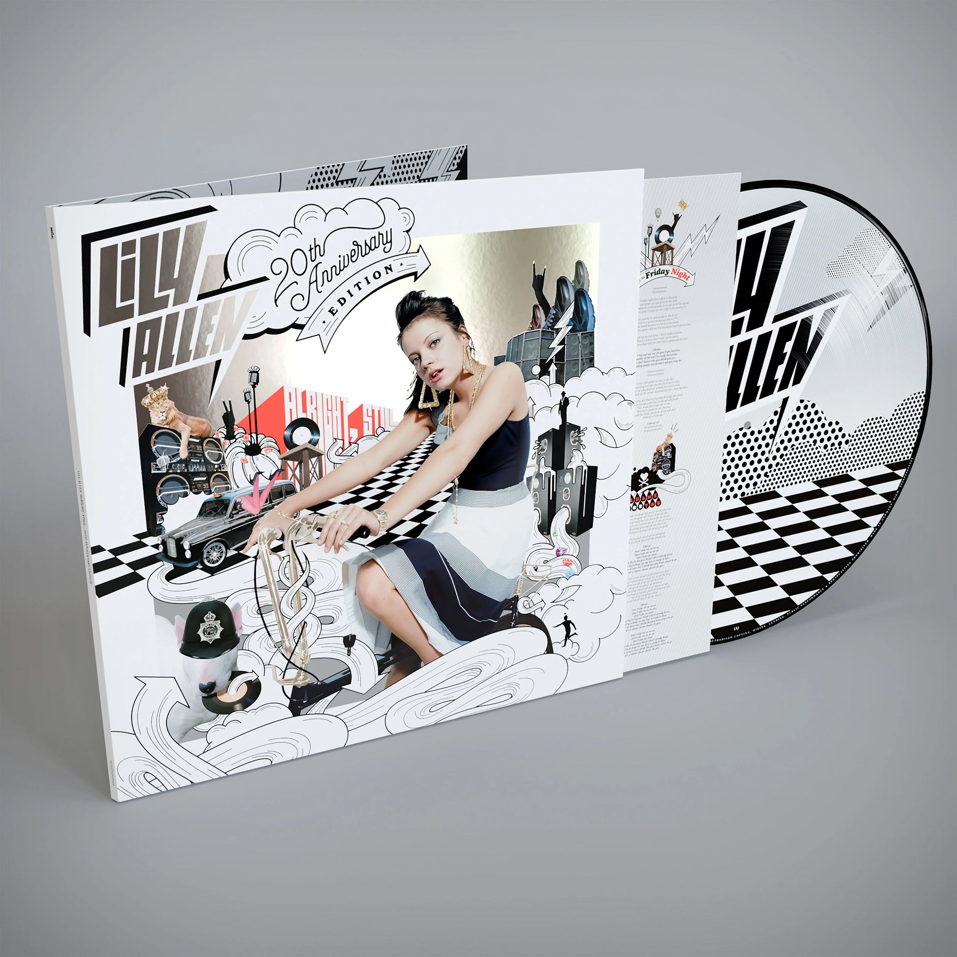Lily Allen Alright Still 20th Anniversary Edition en Picture Disc LP con carpeta gatefold
