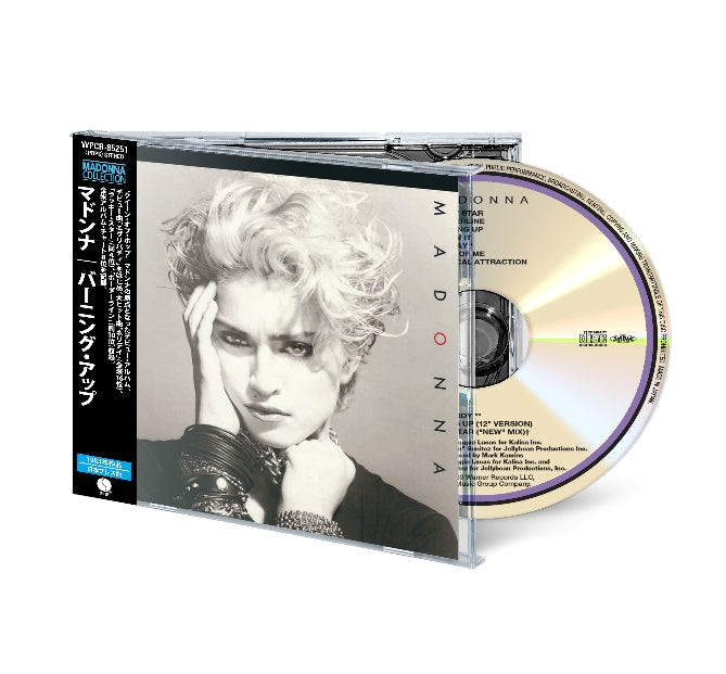 Madonna Madonna edición japonesa en CD con obi strip