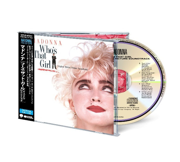 Madonna Who’s That Girl (Banda Sonora Original) edición japonesa en CD con obi strip